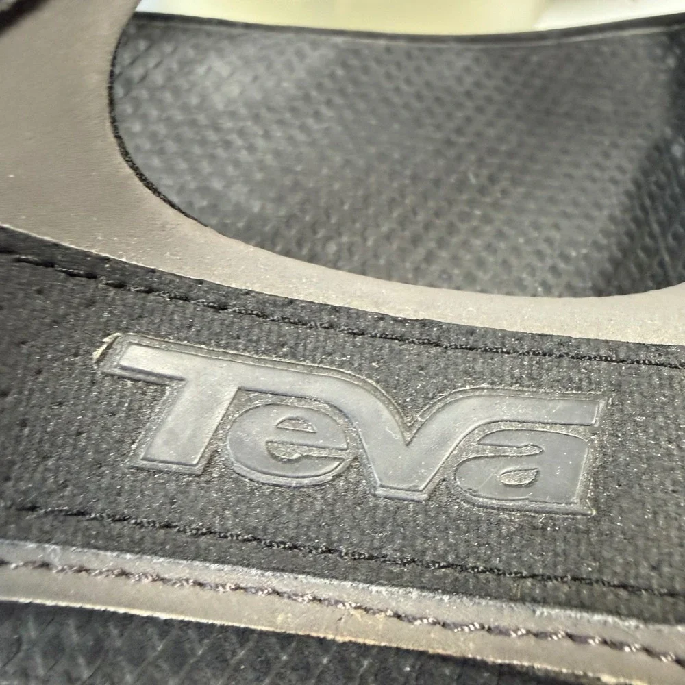 Teva Sandals Katavi Mens 13‎ Black Adjustable Straps Hiking Outdoor Sporty Shoes